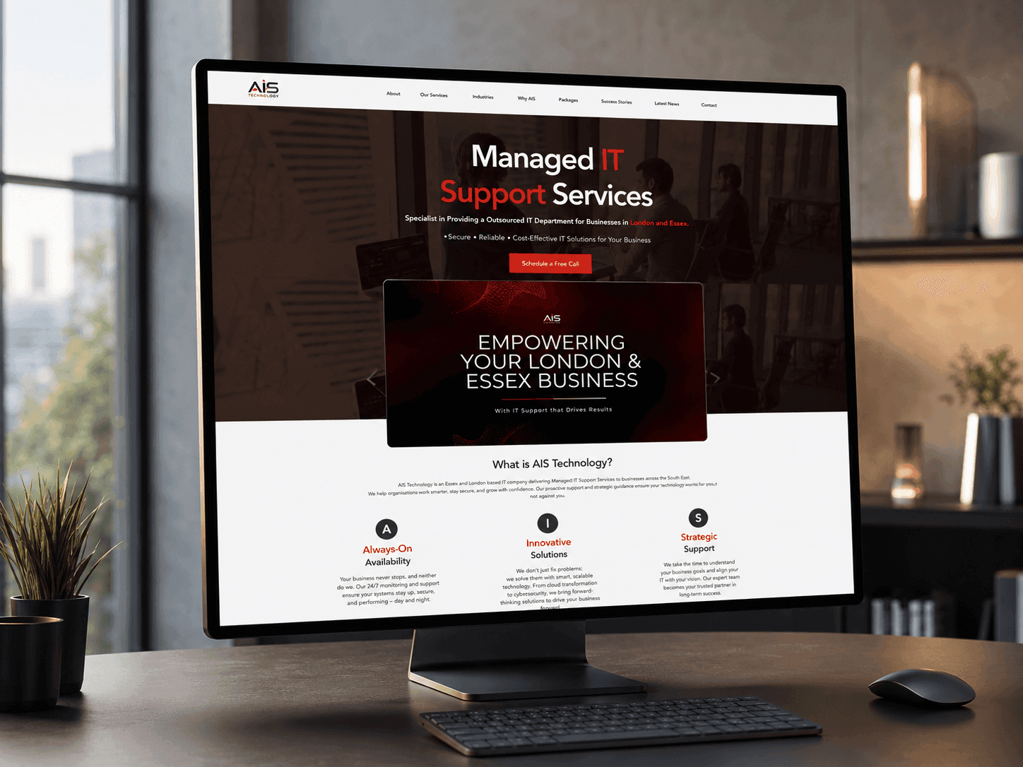 AIS recruitment website