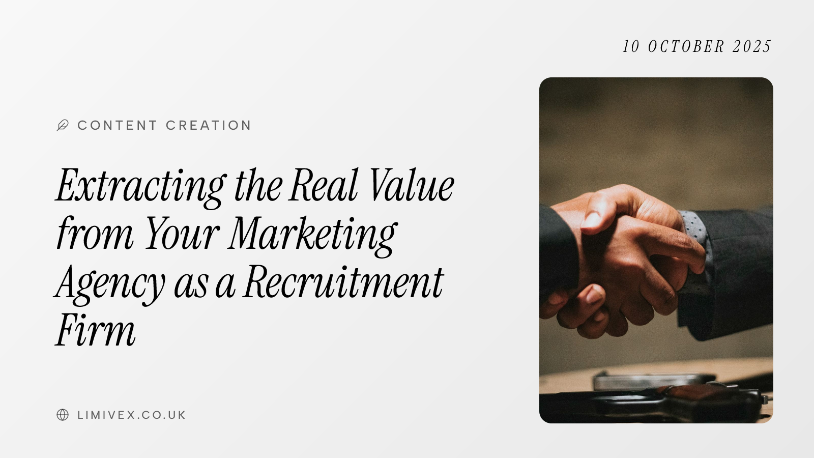 Extracting the Real Value from Your Marketing Agency as a Recruitment Firm